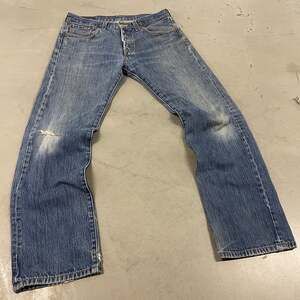 vintage Levi's 501 button fly western Jeans 32x32